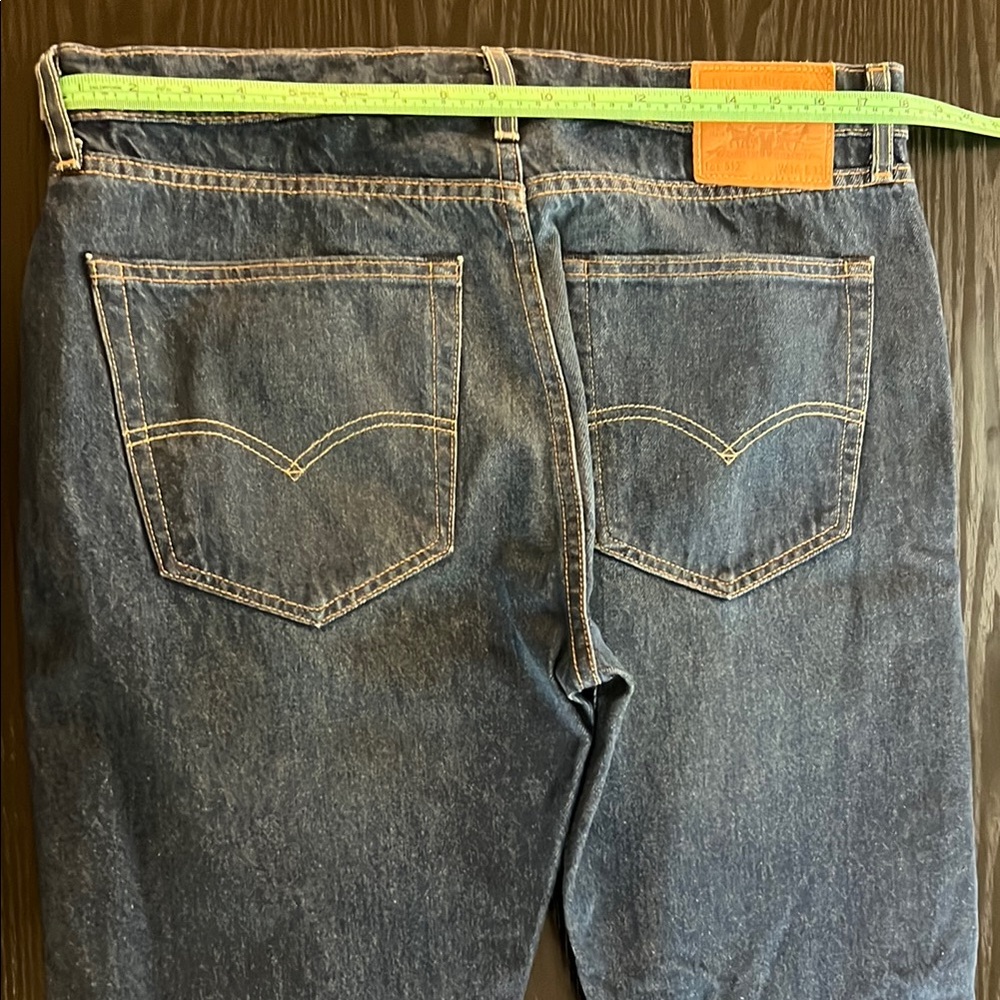 Levi's Blue Relaxed Jeans with Signature Stitching
